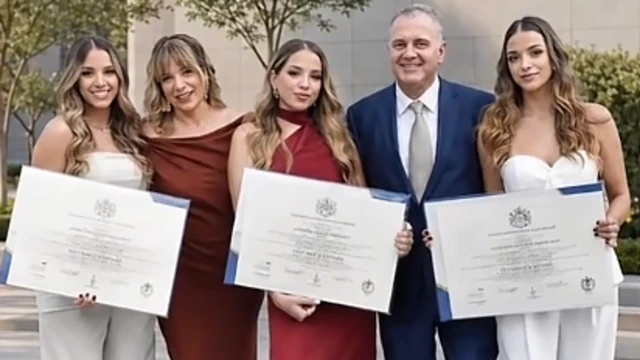 Imagen de la familia Saavedra tomada de redes sociales.