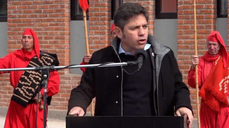 Kicillof niega relación de detenida con su gobierno