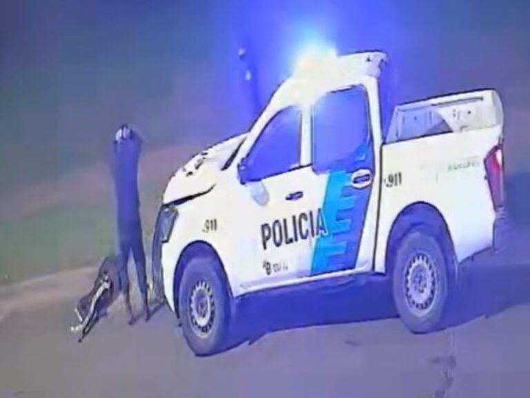 Accidente en Don Orione: Patrullero atropella a peatón en camino a emergencia 911